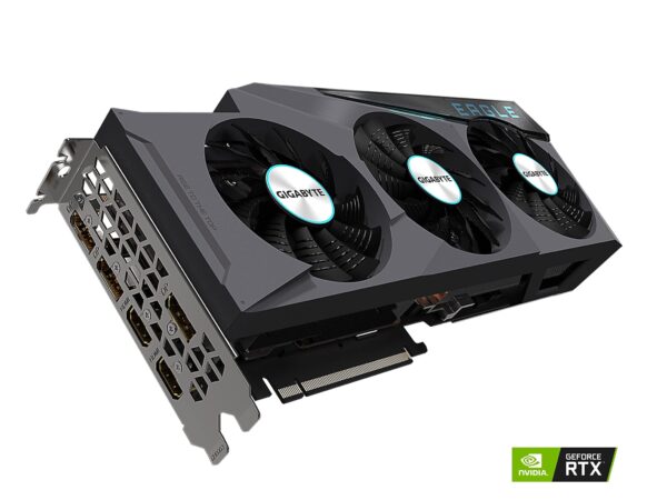 GIGABYTE GeForce RTX 3080 Ti Eagle OC 12G Graphics Card, 3X Windforce Fans, 12GB 384-bit GDDR6X, GV-N308TEAGLE OC-12GD Video Card (Renewed) - Image 4