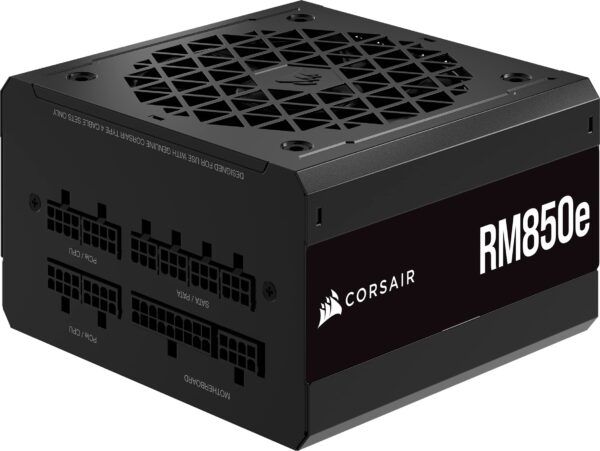Corsair Rm850E Power Supply Unit 850 W 24-Pin ATX ATX Black, W128347033 (W 24-Pin ATX ATX Black)