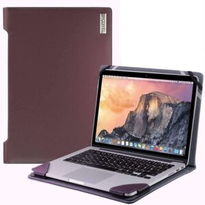Broonel - Profile Series - Purple Leather Laptop Case - Compatible with ASUS Vivobook 16 OLED 16 (M1605)