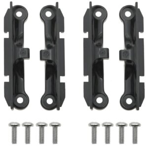 sunnates 4PCS CPU Fan Bracket AM4 CPU Motherboard Bracket CPU Fan Support Bracket for Hook Type Air Cooled or Partially Water Cooled Radiator AM4 Bracket AMD CPU Fan Bracket