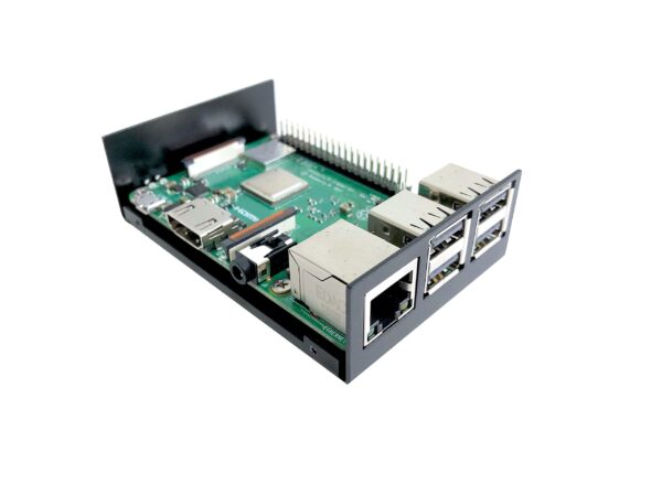 Micro Connectors Aluminum Raspberry Pi 3 Case for Model B B+ with Heatsinks and UL Approved On/Off Switch 5V/2.5A Power Supply Adapter - Blue (RAS-03BLPWR-PI) - Image 4