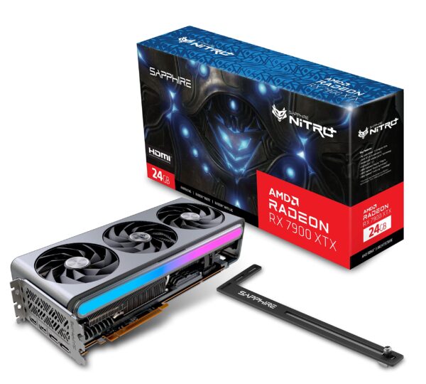 Sapphire Nitro+ AMD Radeon RX 7900 XTX Graphics Card GDDR6 Dual 24GB Video Card