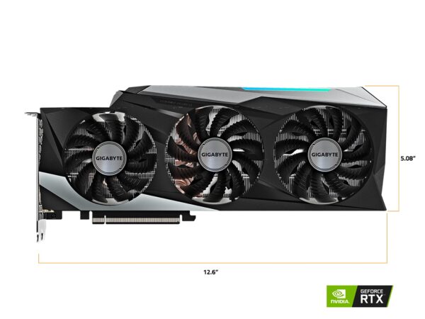 GIGABYTE GeForce RTX 3080 Gaming OC 10G (REV2.0) Graphics Card, 3X WINDFORCE Fans, LHR, 10GB 320-bit GDDR6X, GV-N3080GAMING OC-10GD REV2.0 Video Card (Renewed) - Image 9