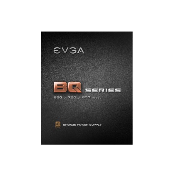 EVGA 750 BQ, 80+ BRONZE 750W, Semi Modular, 5 Year Warranty, Includes FREE Power On Self Tester, Power Supply 110-BQ-0750-V1 (Renewed) - Image 2