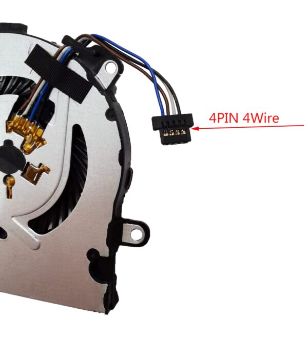 CPU Cooling Fan for HP 15-CS 15-CW,Compaitible L25584-001 L25585-001 L25588-001 L25589-001 L40619-001 L40620-001 NS85B00-17K24 TPN-Q208, - Image 3