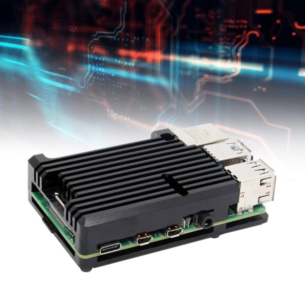 Aluminum Alloy Case Metal Shell Enclosure Heat Sink Tools For 4 Model B 4B - Image 4