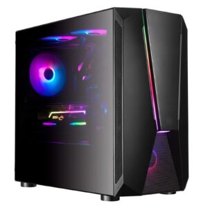 Silver Stone FARA Series SST-FAV1MB-PRO Micro-ATX Gaming Case, PC Case