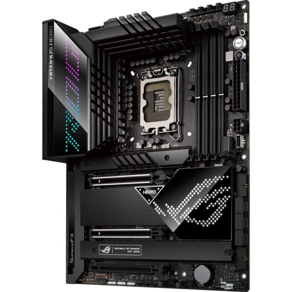 ASUS ROG Maximus Z690 Hero WiFi 6E LGA 1700(Intel 12th Gen) ATX Gaming Motherboard(PCIe 5.0,DDR5,20+1power,2xThunderbolt 4,5xM.2,Front USB 3.2 Gen 2x2 Type-C,PCIe 5.0 Hyper M.2 Card) (Renewed) - Image 3