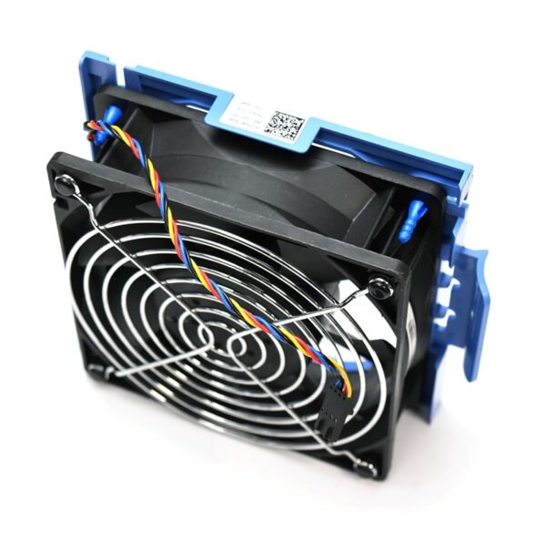 Aquamoon Trading YN845 Genuine Dell PowerEdge T300 PE-T300 120x38 12V Rear Fan Assembly PWM Case Fan w/4-Pin 4-Wire Cable UG891 Blue Shroud Bracket Plastic Module - Image 6