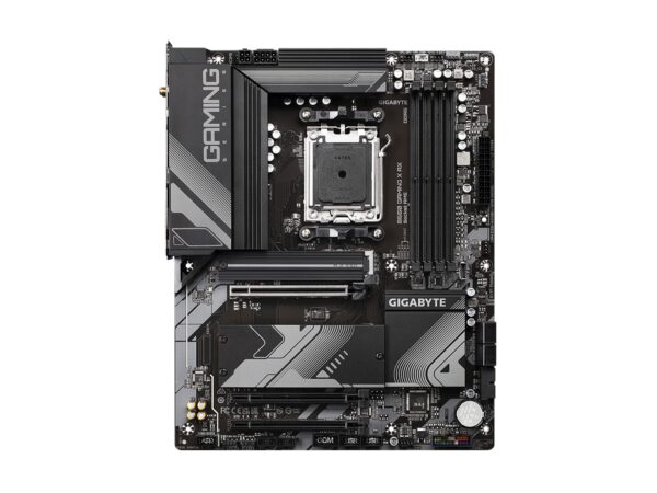 GIGABYTE B650 Gaming X AX (AM5/ LGA 1718/ AMD/ B650/ ATX/ 5-Year Warranty/ DDR5/ PCIe 4.0 M.2/ PCIe 4.0/ USB 3.2 Gen2x2 Type-C/AMD Wi-Fi 6E/ Realtek 2.5GbE LAN/Motherboard) (Renewed) - Image 2