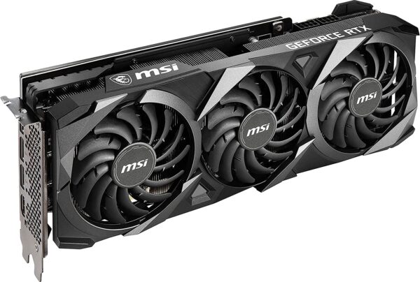 MSI Gaming GeForce RTX 3080 10GB GDRR6X 320-Bit HDMI/DP Nvlink Torx Fan 3 Ampere Architecture OC Graphics Card (RTX 3080 VENTUS 3X 10G OC) (Renewed) - Image 3