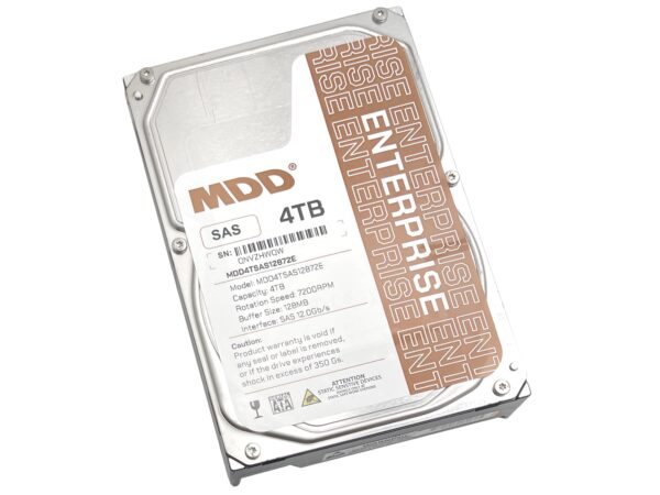 MDD MAXDIGITALDATA 4TB 7200RPM 128MB Cache SAS 12Gb/s 3.5inch Internal Enterprise Hard Drive (MD4TSAS12872E) - [ Not a SATA HDD ] (Renewed) - Image 2