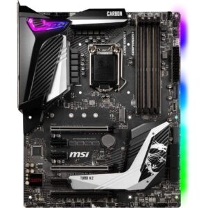 MSI MPG Z390 Gaming PRO Carbon LGA1151 (Intel 8th and 9th Gen) M.2 USB 3.1 Gen 2 DDR4 HDMI DP SLI CFX ATX Z390 Gaming Motherboard (Renewed)