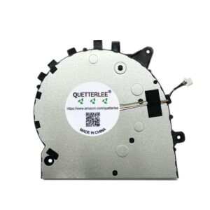 QUETTERLEE Replacement New Laptop CPU Cooling Fan for Lenovo Yoga 15C C750-15 Yoga 7i 15ITL5 82BJ Series 5H40S20147 5H40S20148 DFS5K12114262N FN05 DC5V 0.5A Fan