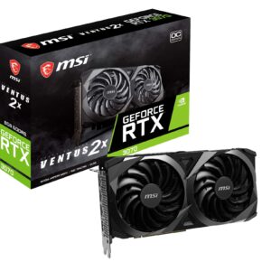 MSI Gaming RTX 3070 8GB GDRR6 Graphics Card GeForce RTX 3070 VENTUS 2X OC