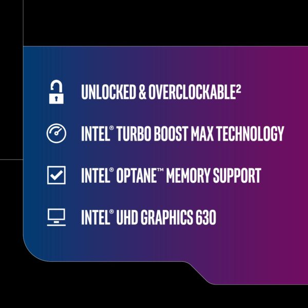 Intel Core i9-9900K Desktop Processor 8 Cores up to 5.0 GHz Turbo unlocked LGA1151 300 Series 95W (Renewed) - Image 5