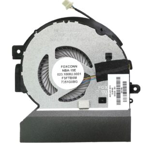 Errum Cooling Fan for Pavilion 15-BG 15-BP 15-BQ 15M-BP 15M-BQ Compatible 924348-001 924328-001 936169-001 460.0BX0W.0011