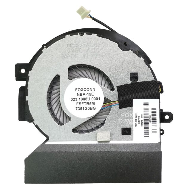 Errum Cooling Fan for Pavilion 15-BG 15-BP 15-BQ 15M-BP 15M-BQ Compatible 924348-001 924328-001 936169-001 460.0BX0W.0011