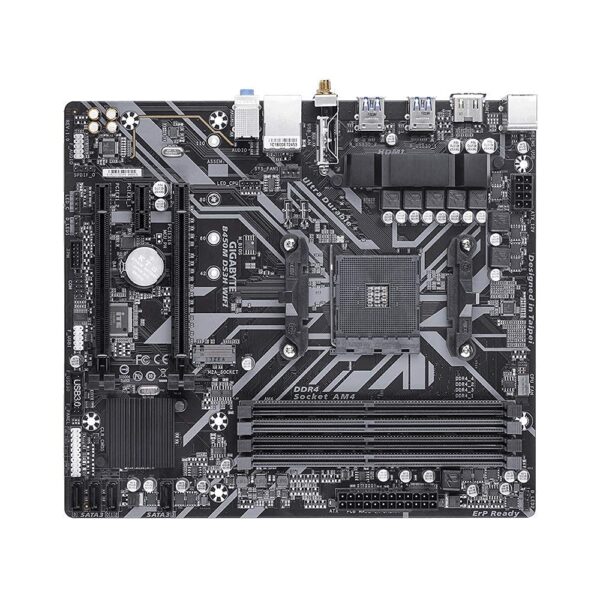 Gigabyte B450M DS3H WiFi (AM4//AMD/B450/mATX/SATA 6GB/s/USB 3.1/HDMI/Wifi/DDR4/Motherboard) (Renewed)