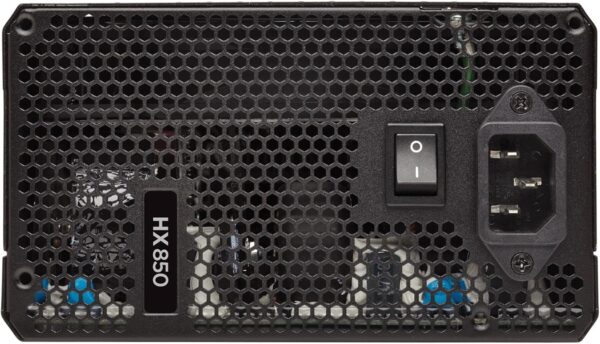 CORSAIR HX Series, HX850, 850 Watt, 80+ Platinum Certified, Fully Modular Power Supply-Black (Renewed) - Image 4