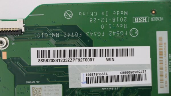 for Lenovo ideapad L340-17API Laptop Motherboard R5 3500U_UMA 0G 5B20S41833 - Image 3