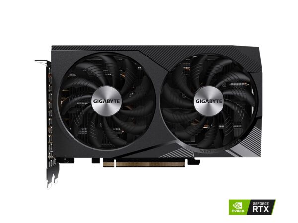 Gigabyte GeForce RTX 3060 WINDFORCE OC 12G Graphics Card, 2X WINDFORCE Fans, 12GB 192-bit GDDR6, GV-N3060WF2OC-12GD Video Card (Renewed) - Image 2