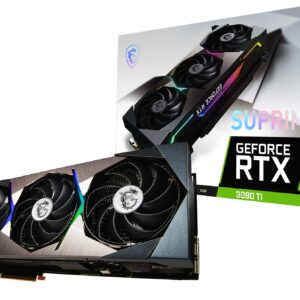 MSI Gaming GeForce RTX 3090 Ti 24GB GDRR6X 384-Bit HDMI/DP Nvlink Tri-Frozr Ampere Architecture OC Graphics Card (RTX 3090 Ti SUPRIM X 24G) (Renewed)