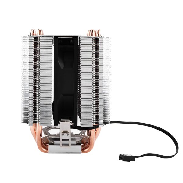 Temperature Control 6 Heatpipe Dual-Tower CPU Cooler, Quiet 800-2200 CPU Air Cooler, Suitable for AMD, Intel 775, 1150, 1151, 1155, 1156, 1366(Blue Light) - Image 5