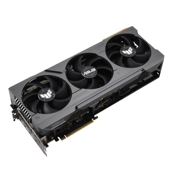Asus ASUS TUF GeForce RTX 4090 OC Edition Gaming Graphics Card (PCIe 4.0, 24GB GDDR6X, HDMI 2.1a, DisplayPort 1.4a) TUF-RTX4090-O24G-GAMING (Renewed) Black - Image 3