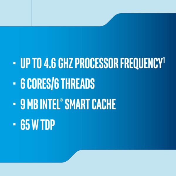 Intel SRF4H Core i5-9600 3.1-4.6GHz 6 Core LGA 1151 9MB 8GT/s CPU (Renewed) - Image 3