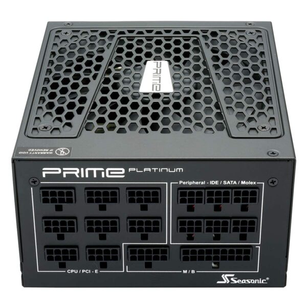 Seasonic PRIME 1300 Platinum SSR-1300PD 1300W 80+ Platinum ATX12V & EPS12V Full Modular 135mm FDB Fan Power On Self Tester Power Supply (Renewed) - Image 8