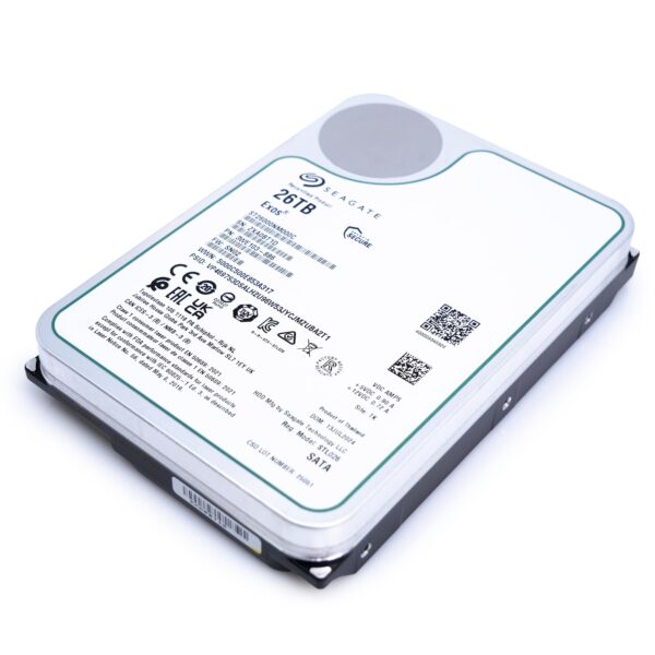 Seagate Exos 26TB Enterprise Hard Drive HDD SATA 6Gb/s 512MB Cache 7200 RPM 512e CMR Helium Sealed 3.5in Hard Drive ST26000NM000C (Renewed) - Image 6