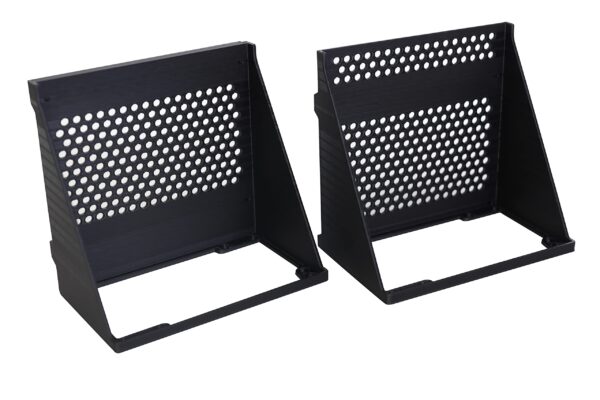 splash n color SplashNColor NR200 NR200P ATX PSU Front Mounting Bracket Compatible with Cooler Master NR200 NR200P Mini-ITX Pc Cases, Black (Low Mount) - Image 2
