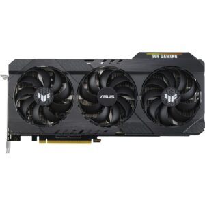 ASUS TUF Gaming NVIDIA GeForce RTX 3060 Ti V2 OC Edition Graphics Card (PCIe 4.0, 8GB GDDR6, LHR, HDMI 2.1, DisplayPort 1.4a, Dual Ball Fan Bearings, Military-Grade , GPU Tweak II) (Renewed)