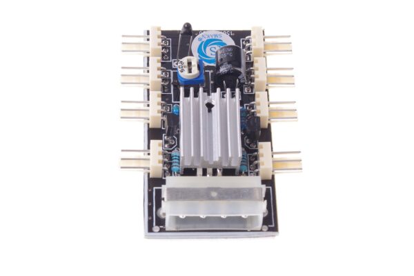 SMAKN PC FAN HUB temperature-controlled supports 8 Ports 12V 3pin Fan Cable - Image 6