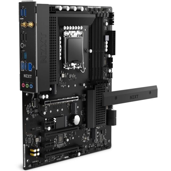 NZXT N5 Z690 Motherboard - N5-Z69XT-B1 - Intel Z690 chipset (Supports 12th Gen CPUs) - ATX Gaming Motherboard - Integrated I/O Shield - WiFi 6E connectivity - Bluetooth V5.2 - Black (Renewed) - Image 8