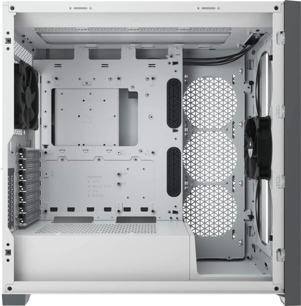 Corsair 5000D Tempered Glass Mid-Tower ATX PC Case (CC-9011209-WW) - White (Renewed) - Image 9