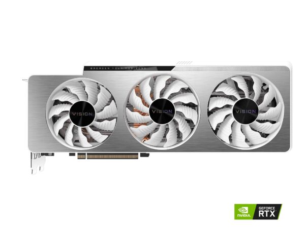 GIGABYTE GeForce RTX 3090 Vision OC 24G Graphics Card, 3X WINDFORCE Fans, 24GB 384-bit GDDR6X, GV-N3090VISION OC-24GD Video Card (Renewed) - Image 5