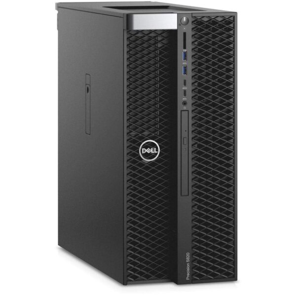 Dell Precision T5820 Intel Xeon W-2104 X4 3.2GHz 16GB 1TB Win10, Black (Renewed)