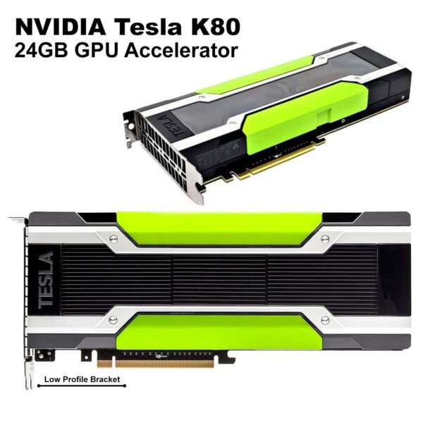 HHCJ6 Dell NVIDIA Tesla K80 24GB GDDR5 PCI-E 3.0 Server GPU Accelerator (Renewed) - Image 7