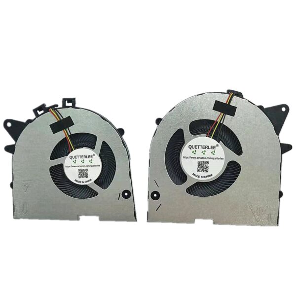 QUETTERLEE Replacement New Laptop CPU+GPU Cooling Fan for Lenovo Legion Y7000P Y540P Y545P 2019 (GTX1050) Series MG75100V1-1C020-S9A MG75090V1-1C040-S9A DFS501105PR0T FKU0 DFS200105200T FKTY Fan