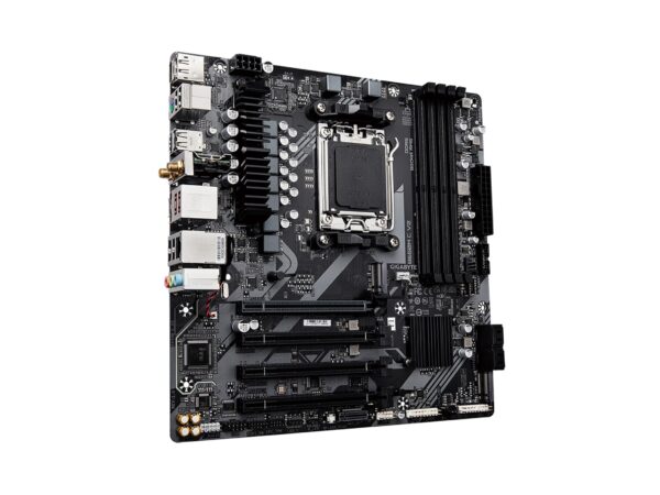 GIGABYTE B650M C V2 (AM5/ LGA 1718/ AMD/ B650/ Micro-ATX/ 5-Year Warranty/ DDR5/ PCIe 4.0 M.2/ PCIe 4.0/ USB 3.2 Gen1 Type-C/ 1GbE LAN/Motherboard) (Renewed) - Image 3