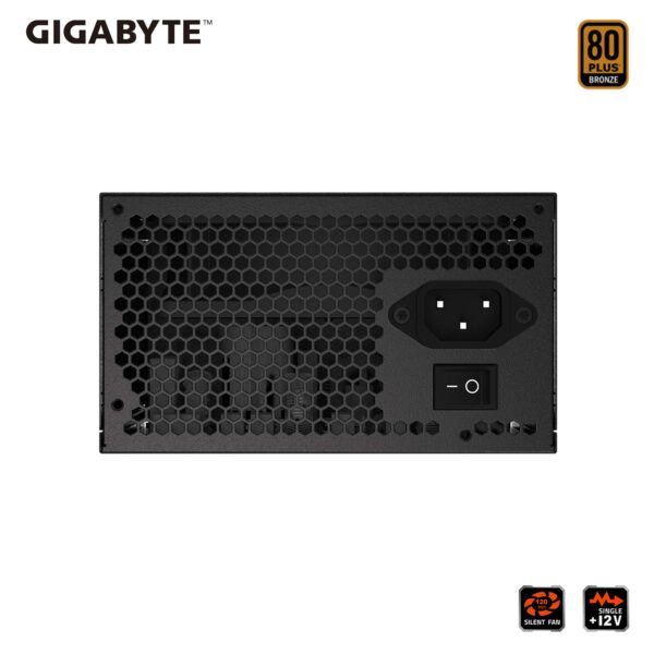 Gigabyte GP-P550B (80 Plus Bronze 500W, Quiet Fan, Active Power Protection, Power Supply) (Renewed) - Image 7