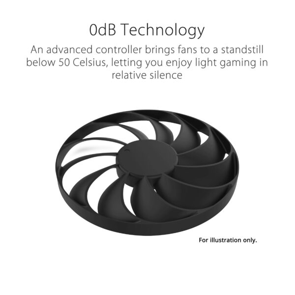 ASUS Dual GeForce RTX™ 4060 EVO OC Edition 8GB GDDR6 (PCIe 4.0, 8GB GDDR6, DLSS 3, HDMI 2.1a, DisplayPort 1.4a, Axial-tech Fan Design, 0dB Technology, Dual BIOS, Auto-Extreme Technology) (Renewed) - Image 3