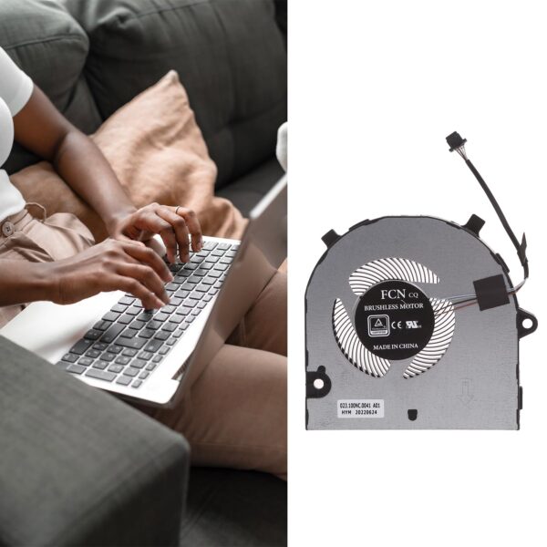 Haoyull Tested CPU Fan for 3420 3520 E3420 E3520 0YD29T YD29T Laptop Replacement Repair Cooling Fan - Image 7