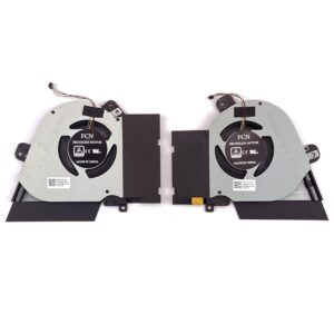 BestParts New CPU+GPU Cooling Fan Replacement for ASUS ROG Zephyrus M15 GX502LWS GX502G GX502GW GX502GV, GU502GW GU502GV, GU502LW GU502LV, P/N: DFS200912210T DFSCK221051821
