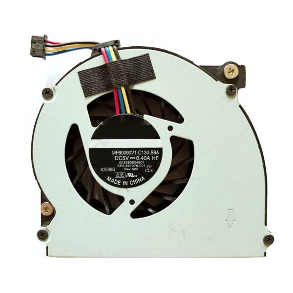 YALLS New Laptop CPU Cooling Fan Cooler Notebook PC Compatible for HP EliteBook 2560 2570 2560p 2570p MF60090V1-C130-S9A 651378-001 6033B0024501