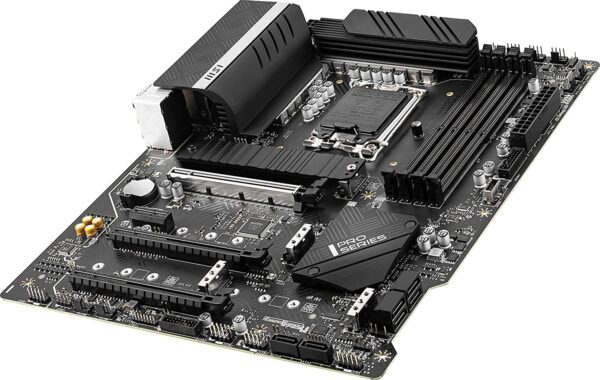 MSI PRO Z690-A WiFi ProSeries Motherboard (ATX, 12th Gen Intel Core, LGA 1700 Socket, DDR5, PCIe 5, 2.5G LAN, M.2 Slots, Wi-Fi 6E) (Renewed) - Image 3