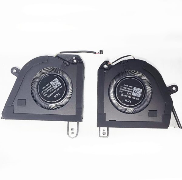 Fleshy Leaf CPU+GPU Cooling Fan Replacement for ASUS ROG Zephyrus M16 (2023) GU604 GU604VI GU604VZ GU604VY 13NR0BR0T02011 13NR0BR0T03011 DFSCL42P06593C DFSCL42P16593C 12V