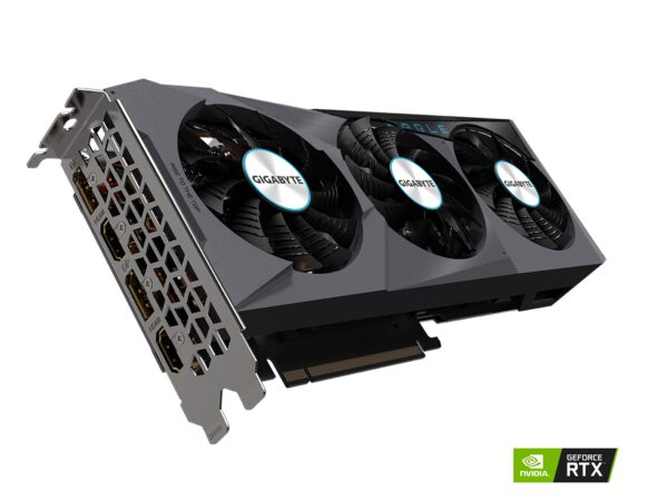 GIGABYTE GeForce RTX 3070 Eagle OC 8G (REV2.0) Graphics Card, 3X WINDFORCE Fans, LHR, 8GB 256-bit GDDR6, GV-N3070EAGLE OC-8GD REV2.0 Video Card (Renewed) - Image 4